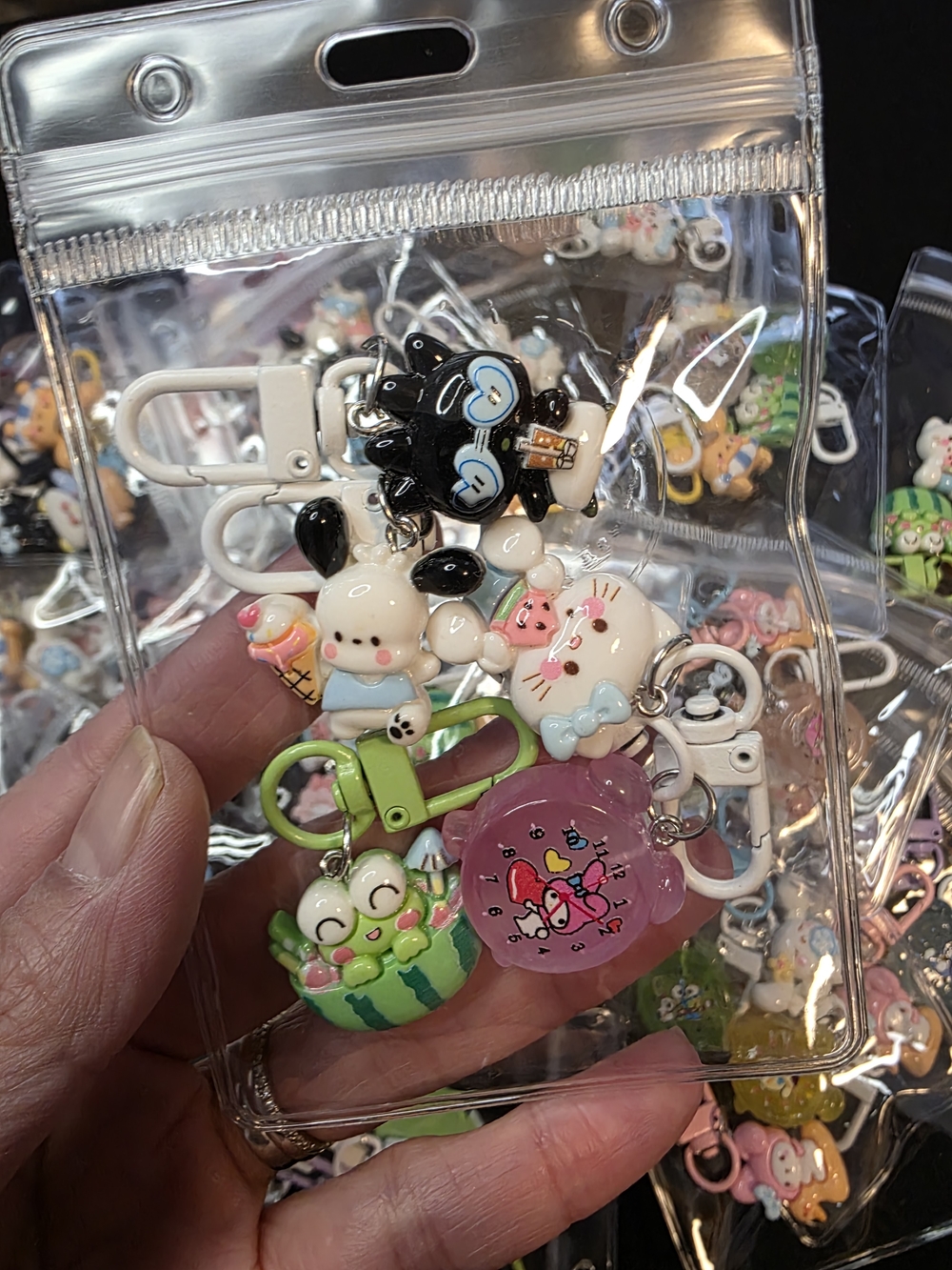 Sanrio Charms With Clips
